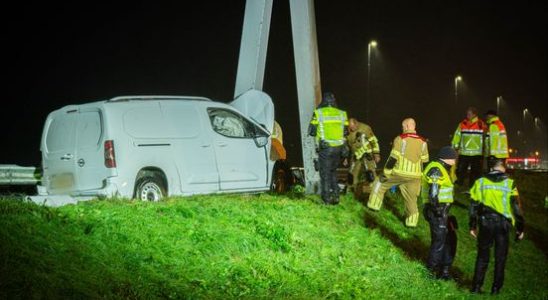 Serious accident on A12 driver taken to hospital