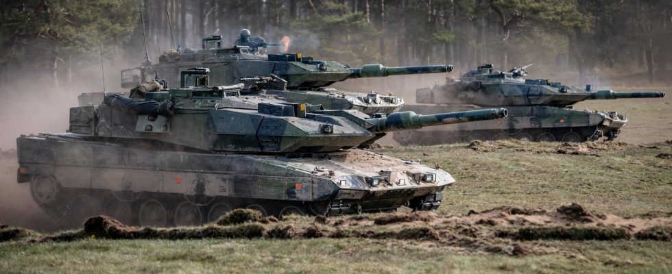 Swedish billion investment in tanks