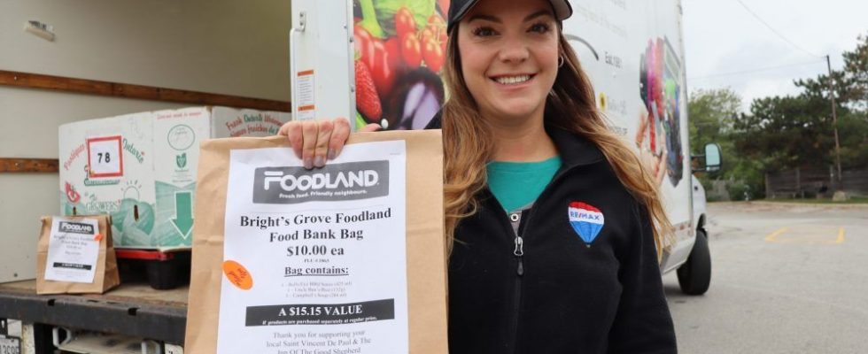 Thanksgiving food drive donations down in Sarnia