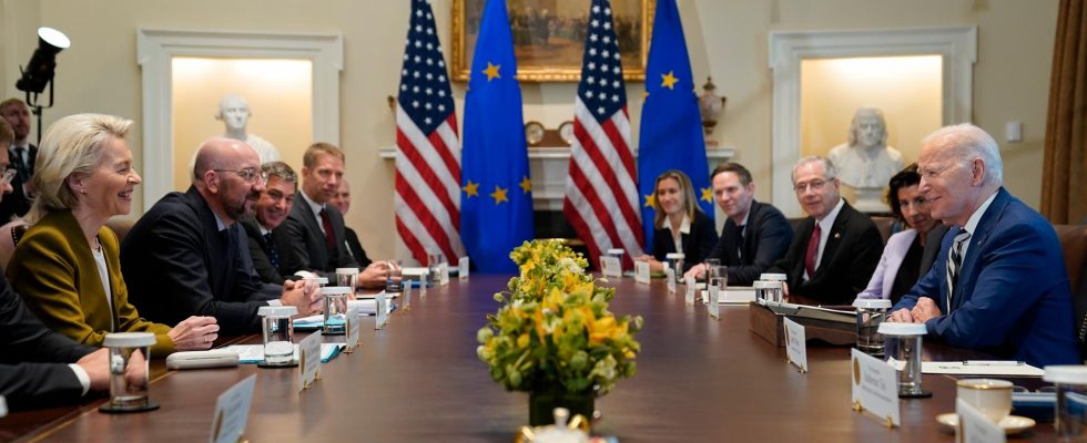 The EU and the US met over Israel and Ukraine