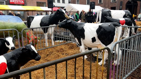 The Koeiemart in Woerden is also a party with plastic