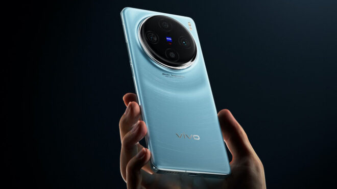 The first official image showing the design for Vivo X100