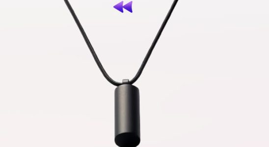 This wearable pendant is designed to record everything you say