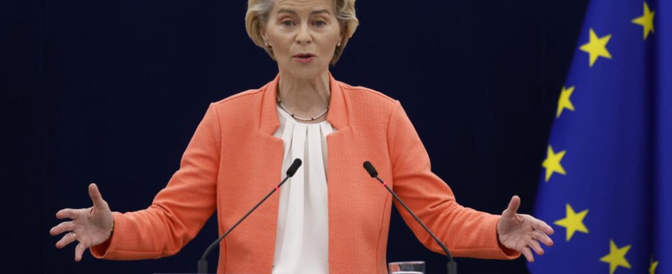 Ursula von der Leyen surprise guest of the Renaissance European