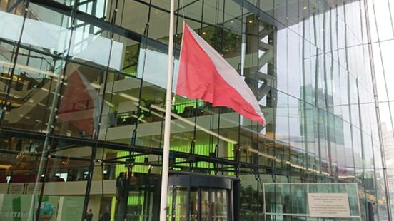 Utrecht hangs Utrecht flag at half mast for victims of violence