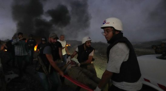 Violent clashes break out on the Lebanese Israeli border a journalist