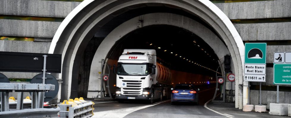 closure of the Mont Blanc tunnel until December 18 for works