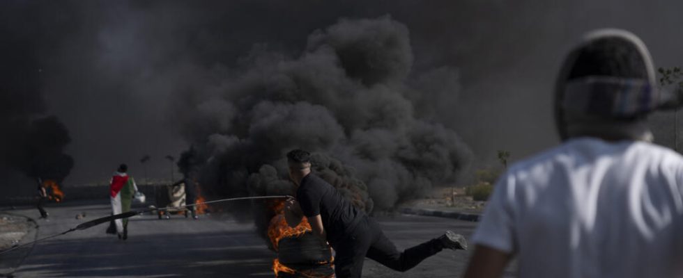 day of anger and tension in the West Bank