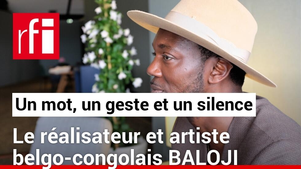 The filmmaker, rapper and artist Baloji in a word, a gesture and a silence.