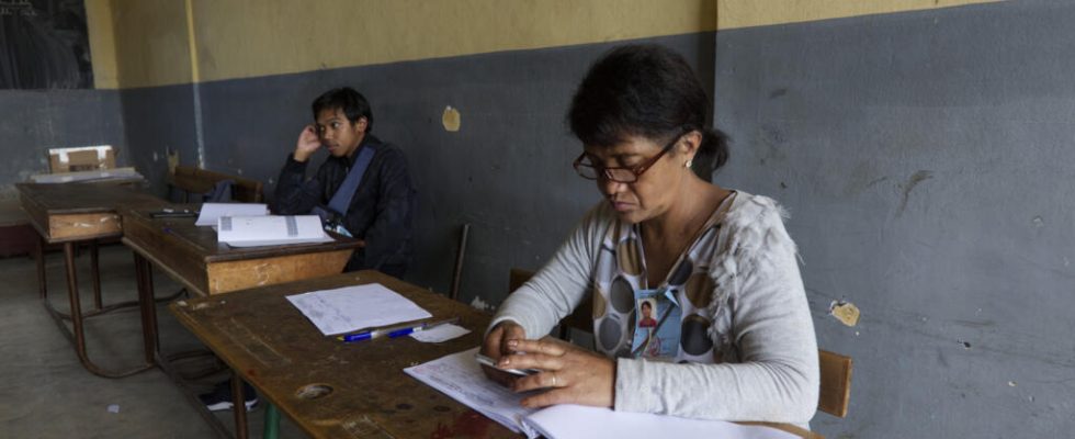 Announced victory of Andry Rajoelina in Madagascar the population waiting