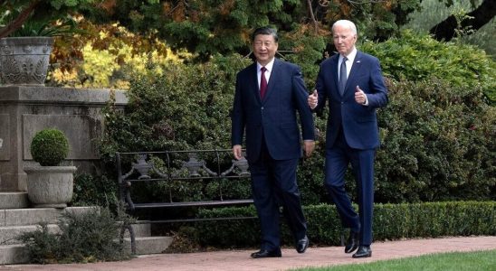 At the end of their meeting Joe Biden and Xi