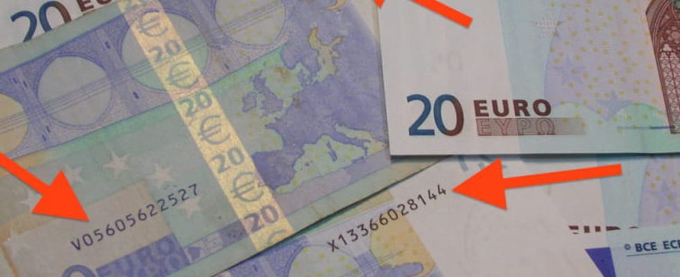 Banknotes with these serial numbers are worth 50 times their