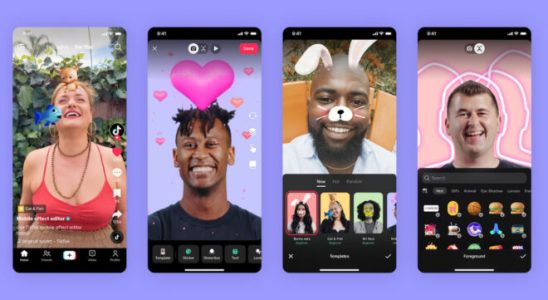 Can now create video effects directly within TikTok