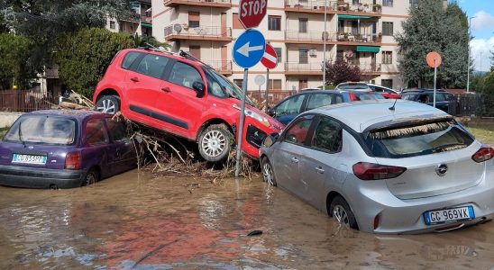 Exceptional floods in northern France