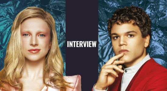 Hunger Games stars Hunter Schafer and Josh Andres Rivera on