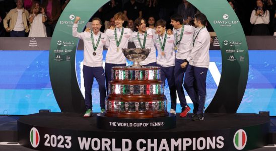 Italy wins the Davis Cup against Australia