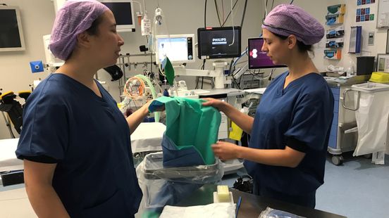 Operating room in St Antonius Hospital was a major environmental