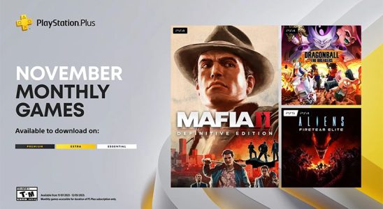 PS Plus November Games Announced