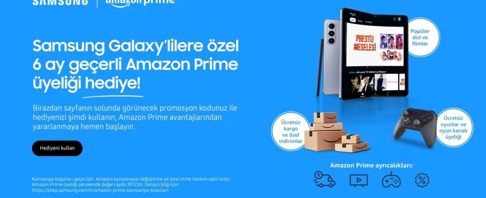 Samsung Turkiye Gives Free Amazon Prime