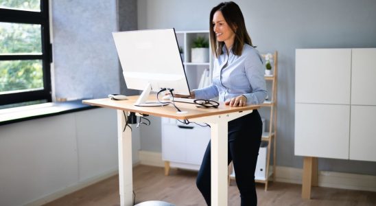 Sedentary lifestyle working while standing would be beneficial for the