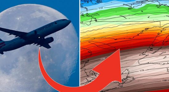 Storm Ciaran Strong jet streams over the Atlantic