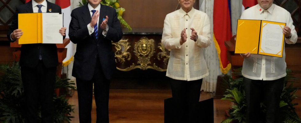 The Philippines and Japan want to conclude a defense pact