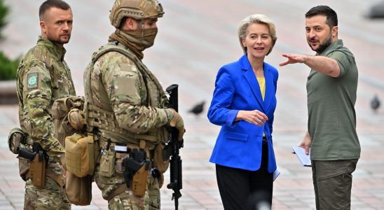 Ursula von der Leyen in kyiv to discuss EU enlargement