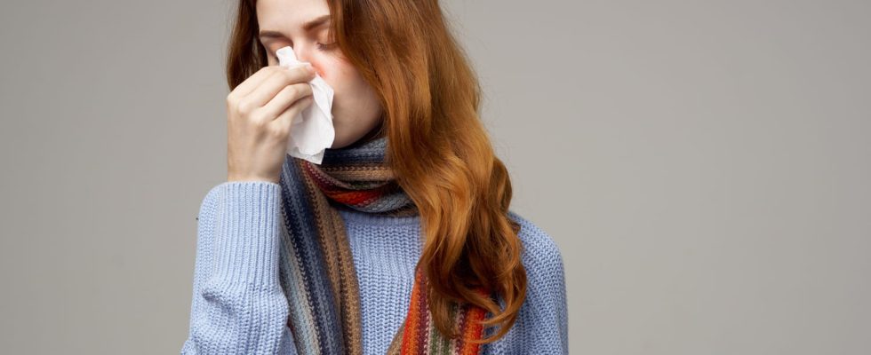 Vasomotor rhinitis symptoms due to stress