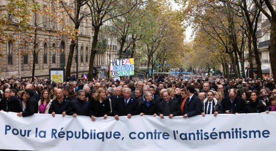 in France more than 182000 people march against anti Semitism