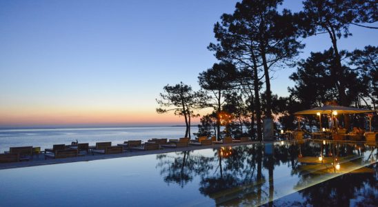 the Hotel La Coorniche in Arcachon Bay