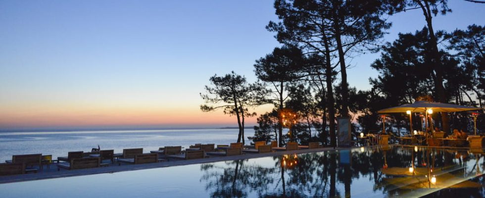 the Hotel La Coorniche in Arcachon Bay