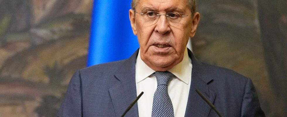 the announced presence of Sergei Lavrov at the OSCE causes