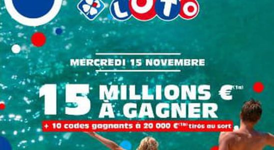 the draw for this Wednesday November 15 2023 EN LIGNE