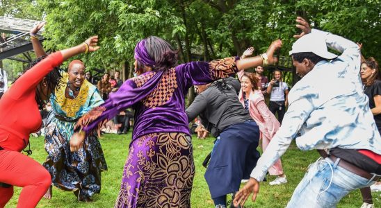 Aissata Kouyate a morello cherry ambassador of traditional Guinean dance