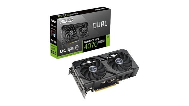 Asus GeForce RTX 4070 SUPER 12 GB revealed