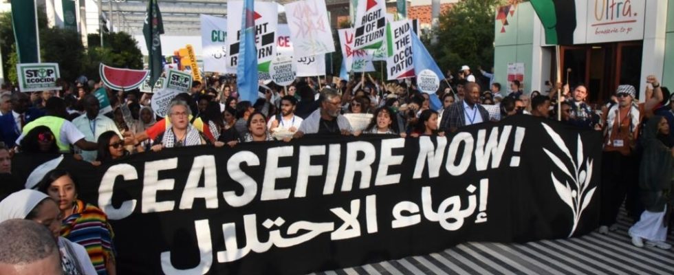 Day of mobilization at COP28 There are many parallels between