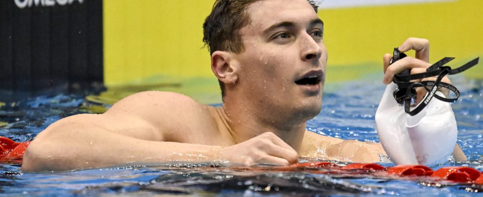 European Short Course Swimming Championships Gastaldello Grousset A shower of