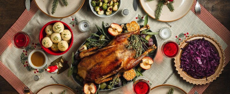 Four tips for putting together a Christmas menu for four