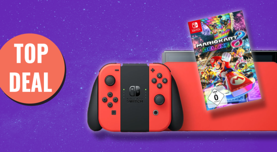 Get the Nintendo Switch OLED bundled with Mario Kart 8