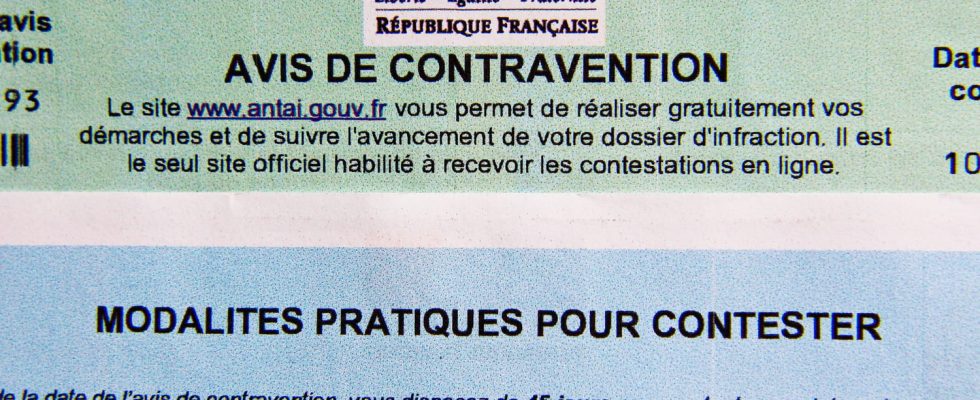 In the south of France motorists receive fines by the