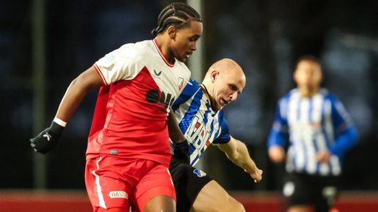 Jong FC Utrecht suffered a hard defeat at home against