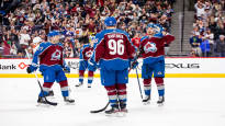 Nathan MacKinnon in a great mood again Mikko Rantanen accompanied