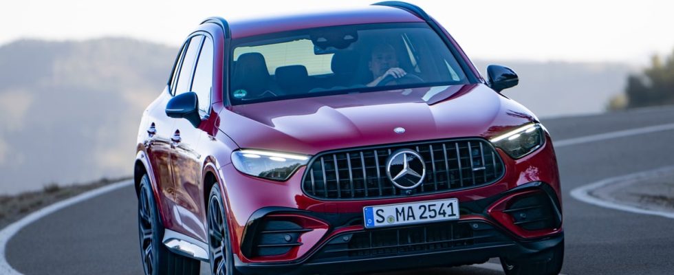 New Mercedes AMG GLC 63 tested From V8 to hybrid