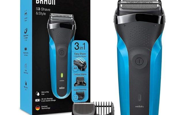 No more hairdresser expenses Braun 3 Series 310 BT BLU