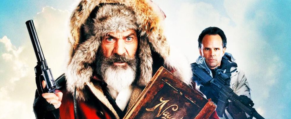 Really bizarre action film with Mel Gibson as Santa Claus