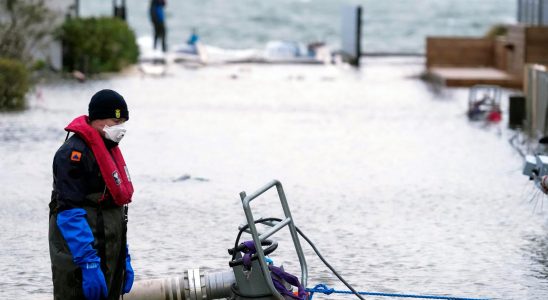 Record rainfall in Denmark