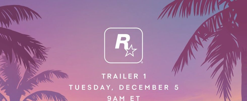 Rockstar Announces GTA 6 Trailer Date