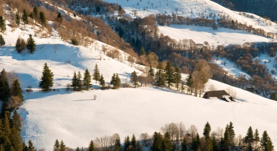 The Cantal mountains