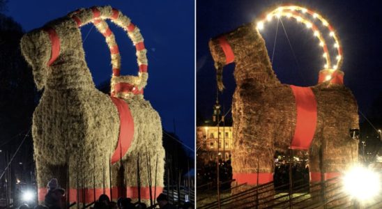 The gable goat in danger can be taken down