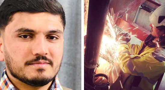 Welder Bashir 25 died in the elevator accident in Sundbyberg